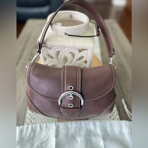 Coach SoHo shoulder bag in maple